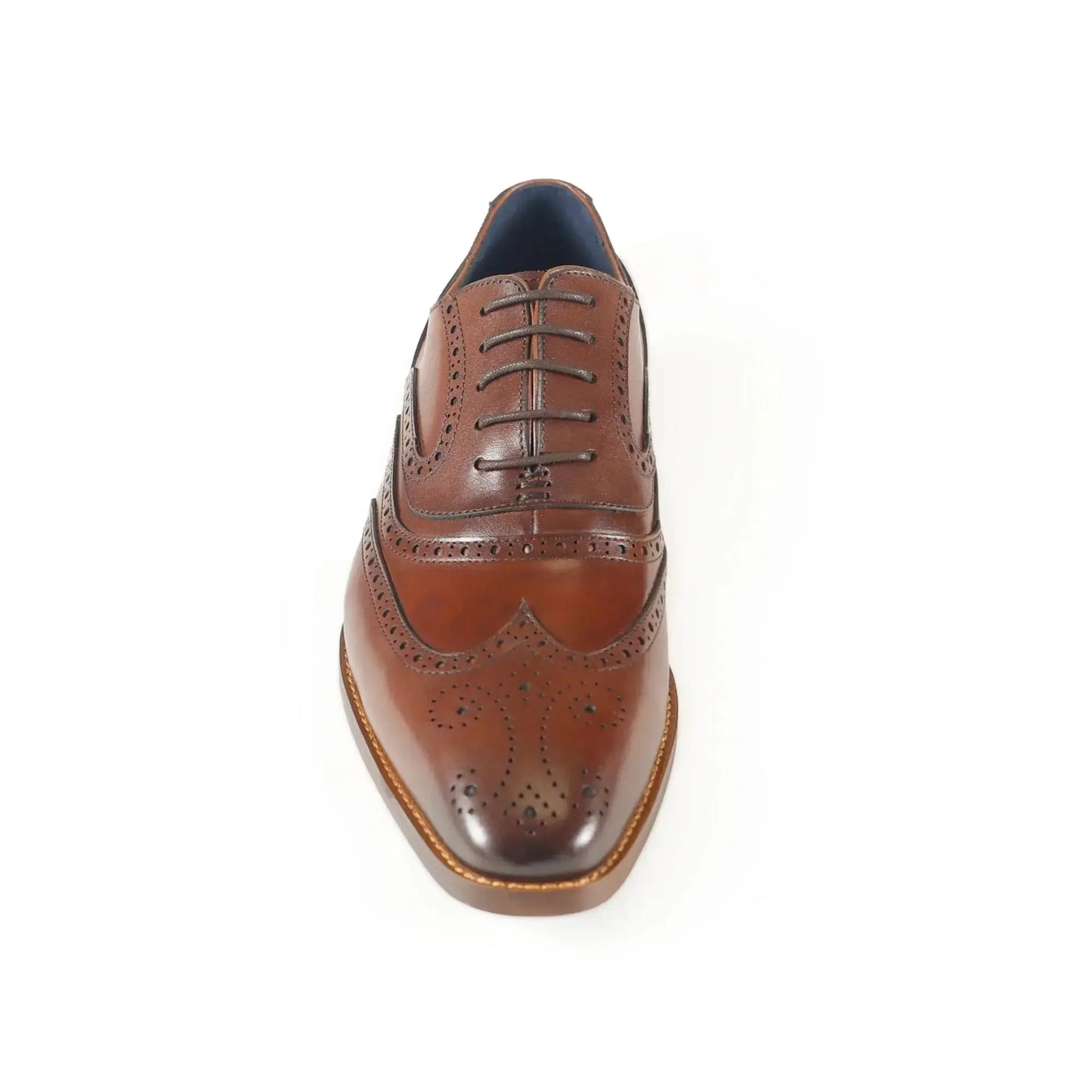 Buy Azor La Mode Alaska Brogue Shoe - Brown | Oxford Shoess at Woven Durham