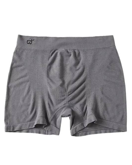 Buy BOODY ORGANIC BAMBOO CLOTHING Bamboo Men's Original Boxer Shorts - Grey | Shortss at Woven Durham