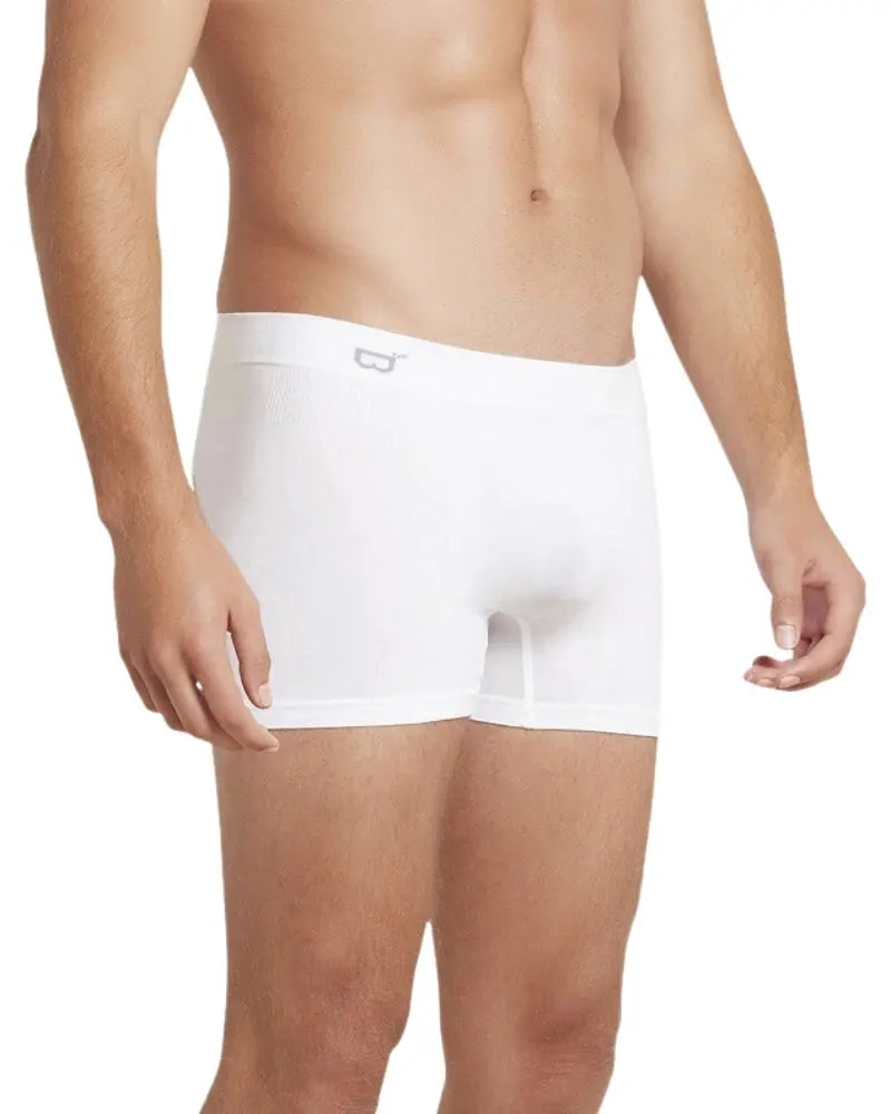 Buy BOODY ORGANIC BAMBOO CLOTHING Bamboo Men's Original Boxer Shorts - White | Shortss at Woven Durham