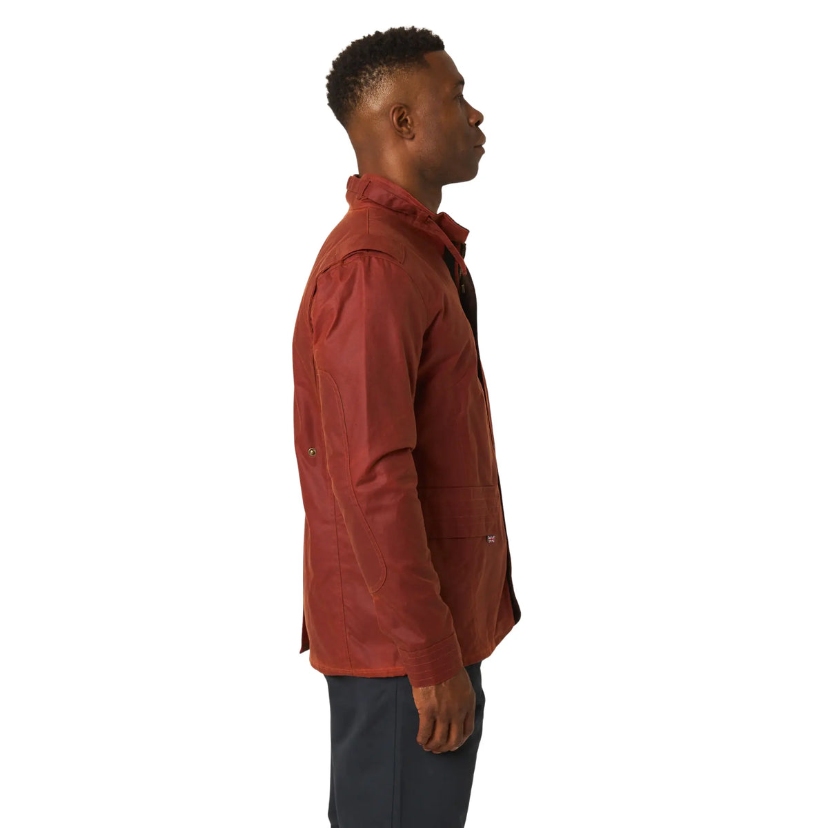Buy Peregrine Bexley Brick Wax Jacket | Bomber Jacketss at Woven Durham