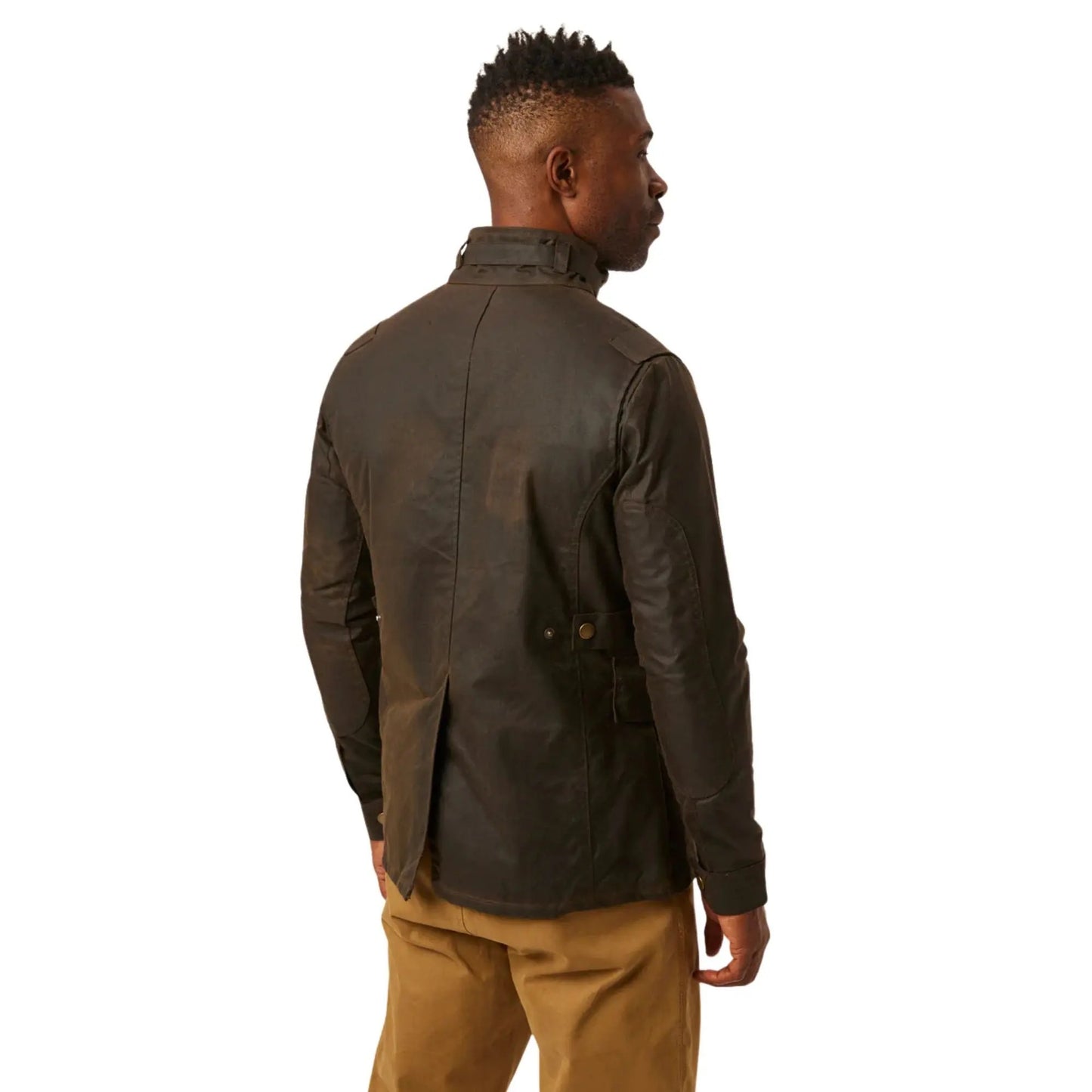 Buy Peregrine Bexley Wax Jacket - Brown | Bomber Jacketss at Woven Durham