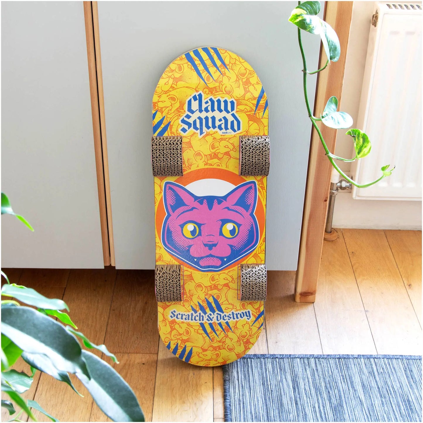 Buy SUCK UK Cat Scratch Skateboard | Cat Toyss at Woven Durham