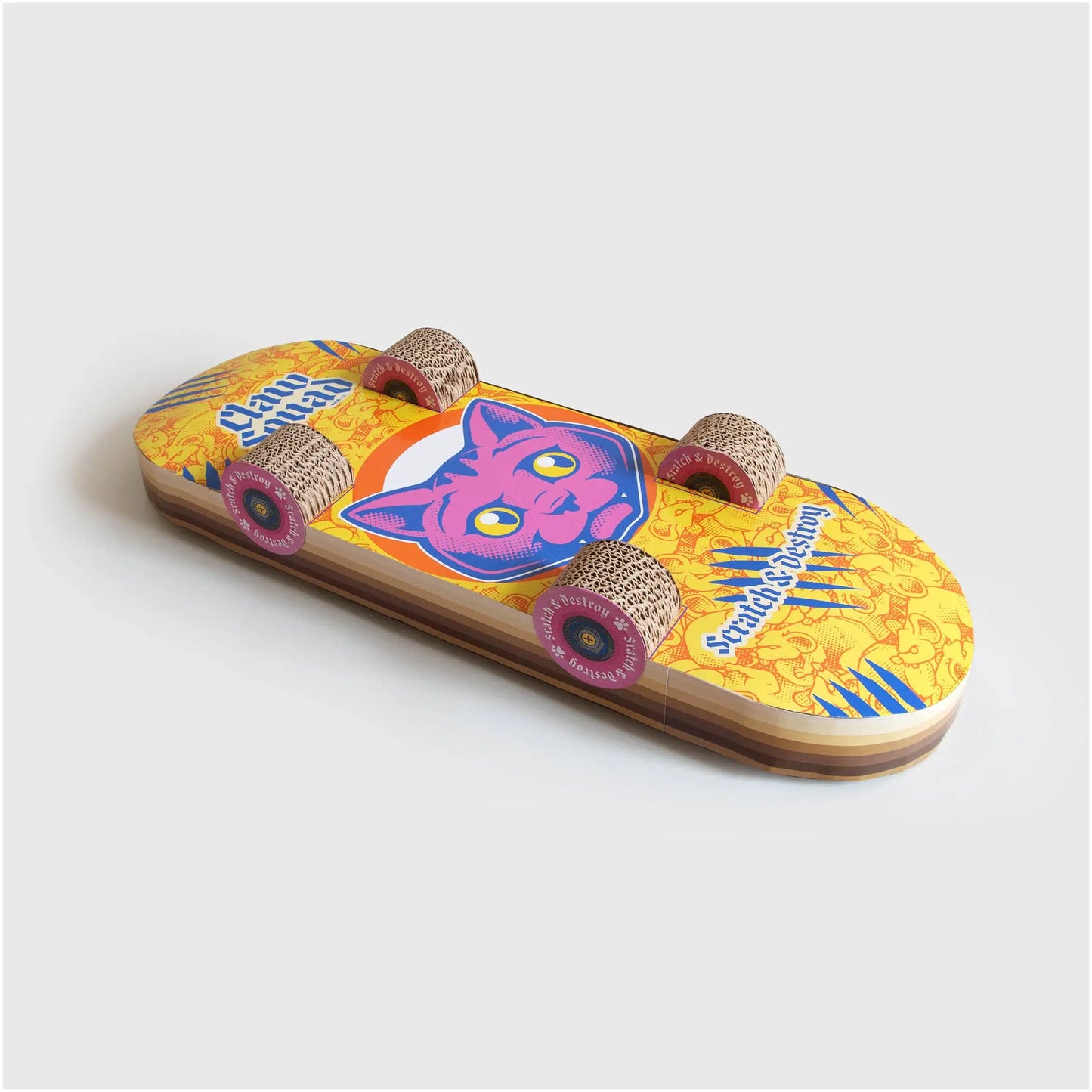 Buy SUCK UK Cat Scratch Skateboard | Cat Toyss at Woven Durham