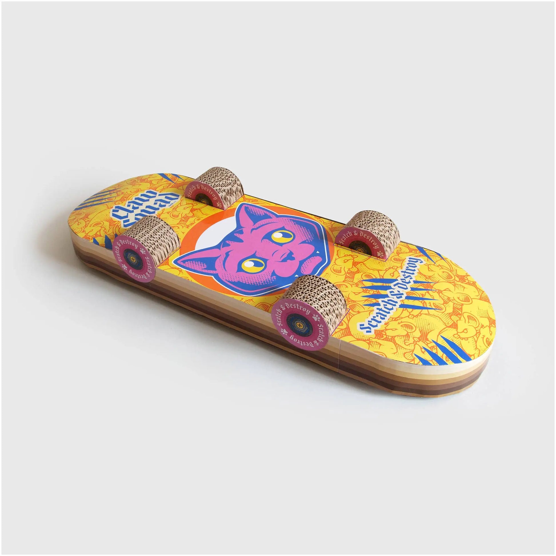 Buy SUCK UK Cat Scratch Skateboard | Cat Toyss at Woven Durham