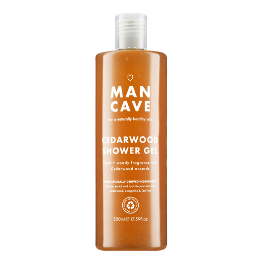 Buy ManCave Cedarwood Shower Gel 500ml, Mens Shower Gel, Fathers Day | s at Woven Durham