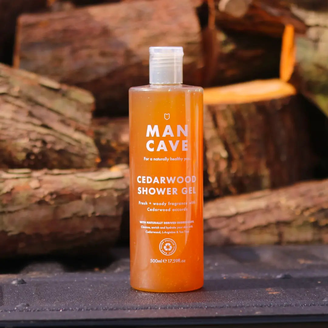 Buy ManCave Cedarwood Shower Gel 500ml, Mens Shower Gel, Fathers Day | s at Woven Durham