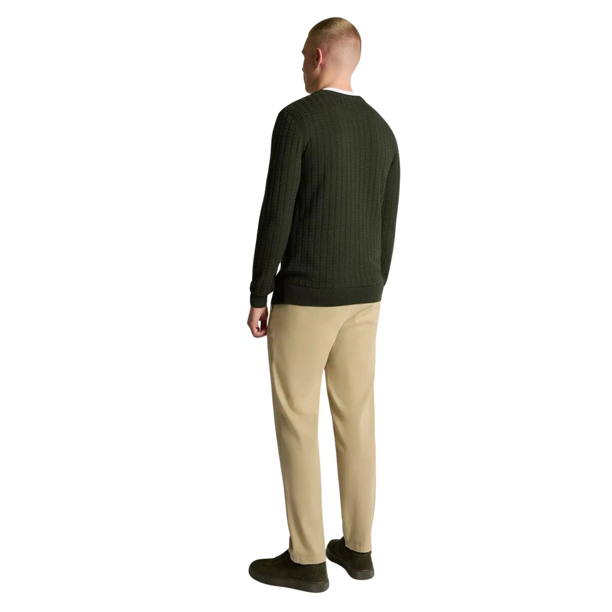 Buy Remus Uomo Crew-Neck Jumper - Green | Crew-Neck Jumperss at Woven Durham