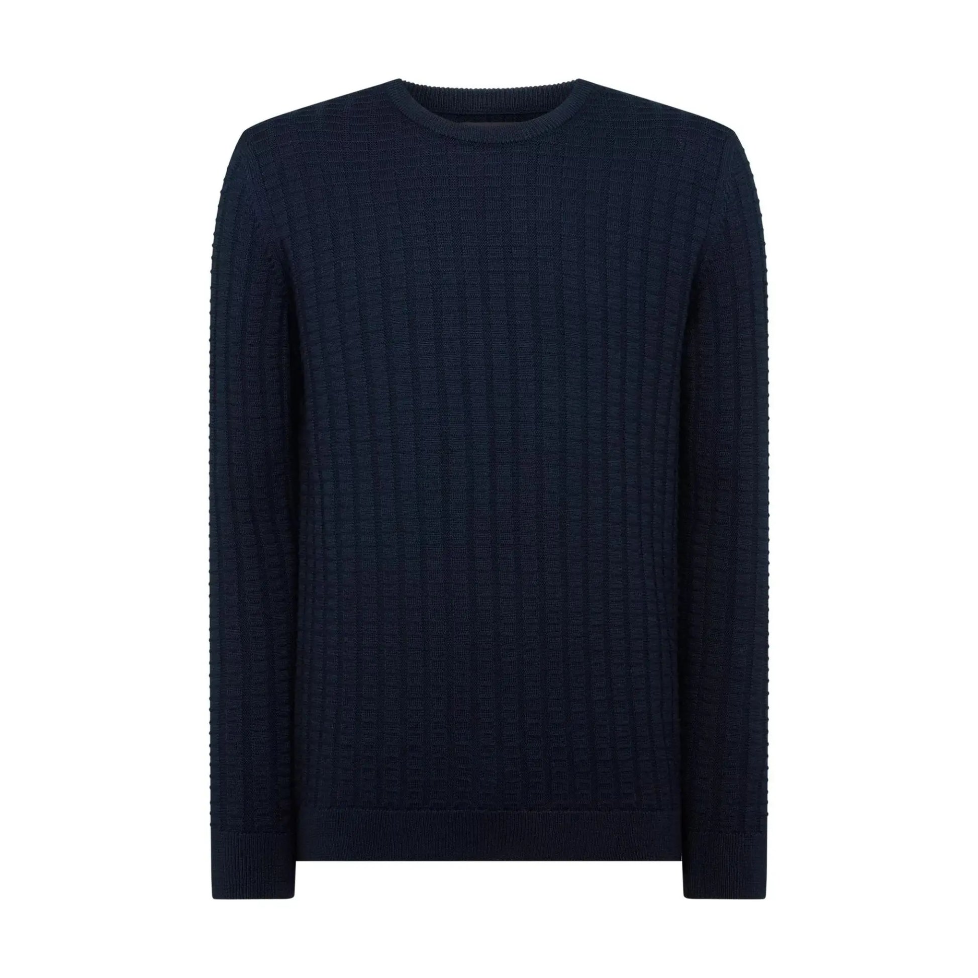 Buy Remus Uomo Crew-Neck Jumper - Navy | Crew-Neck Jumperss at Woven Durham