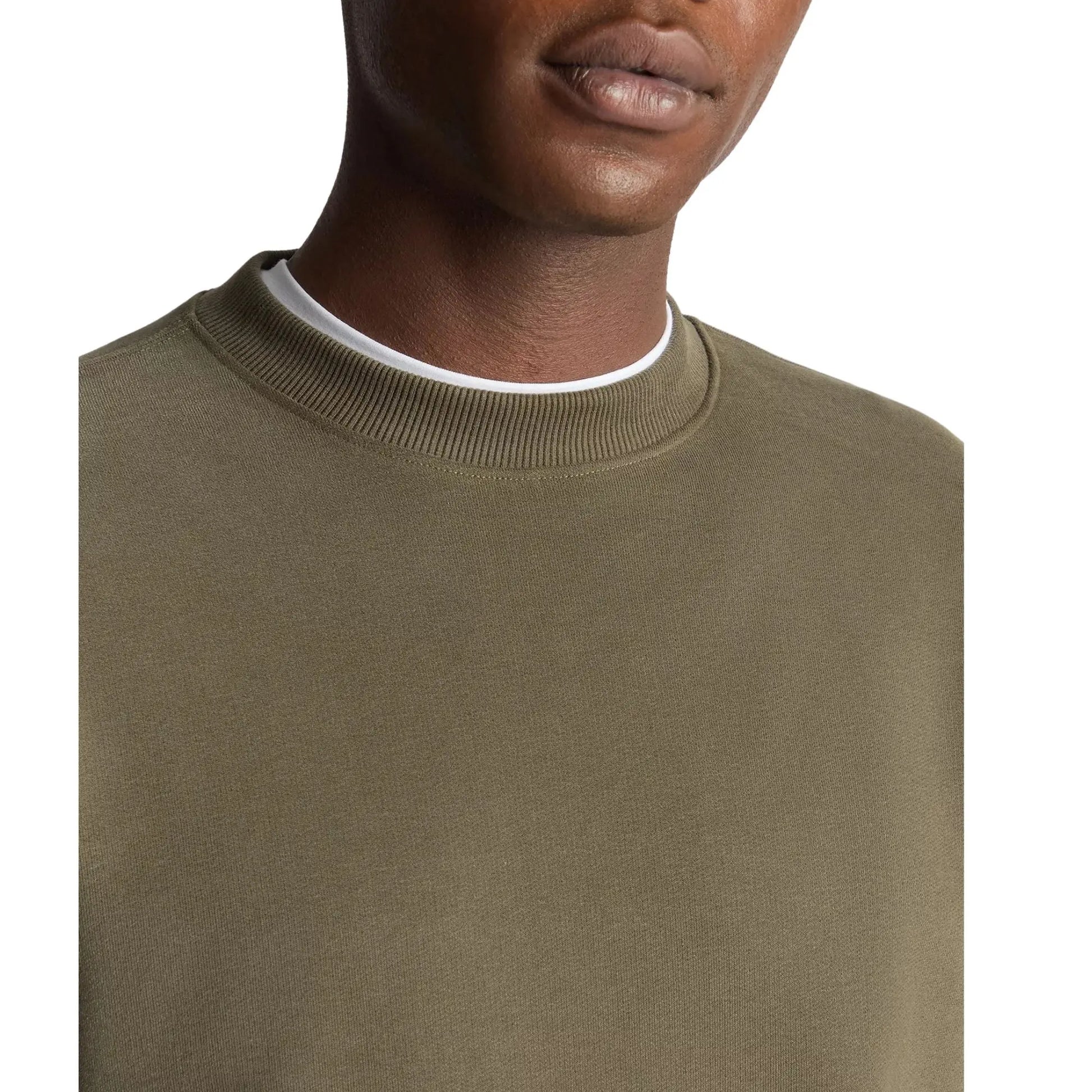 Buy Remus Uomo Crew Neck Sweatshirt - Green | Crew-Neck Jumperss at Woven Durham