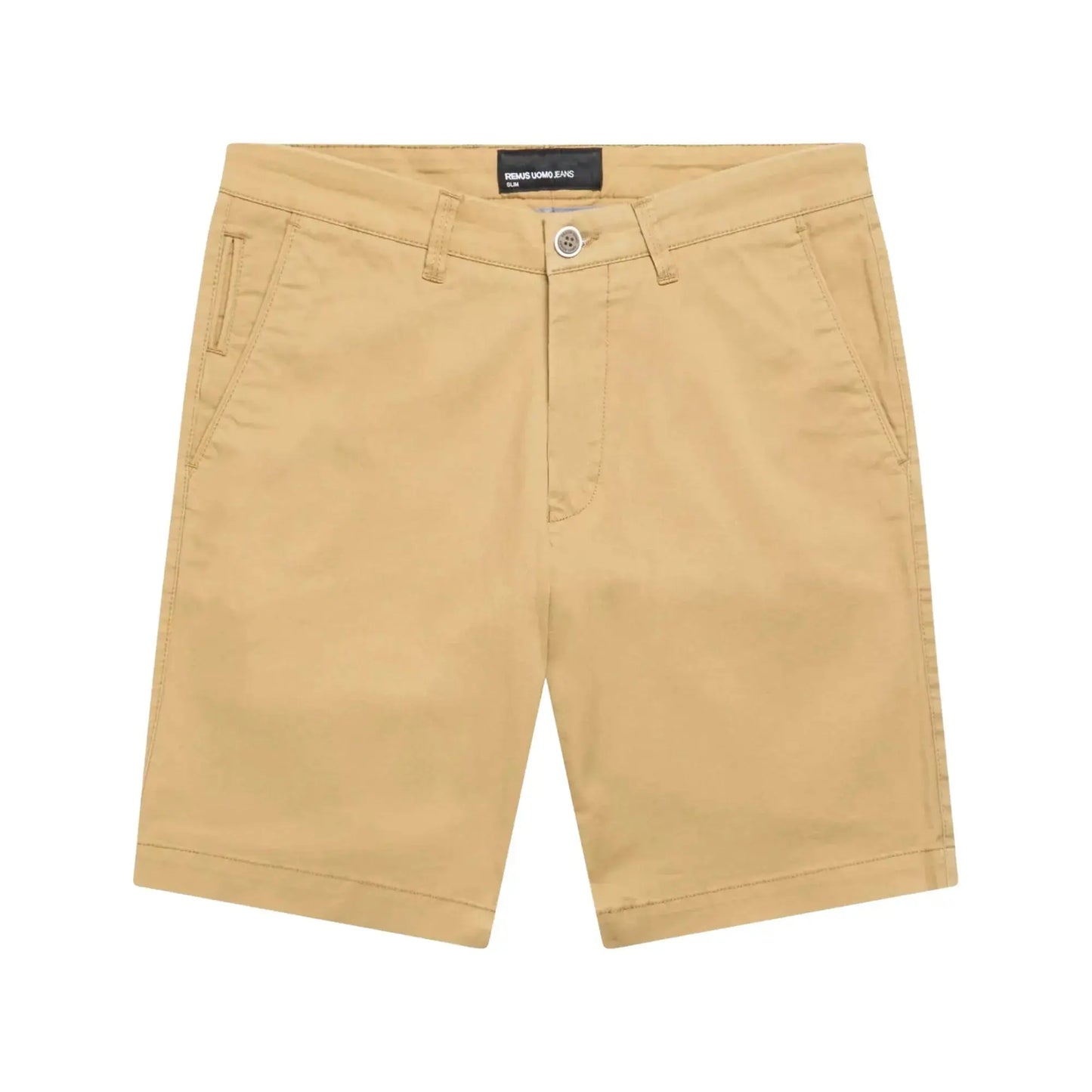 Buy Remus Uomo Emilio Chino Shorts - Sand | Shortss at Woven Durham