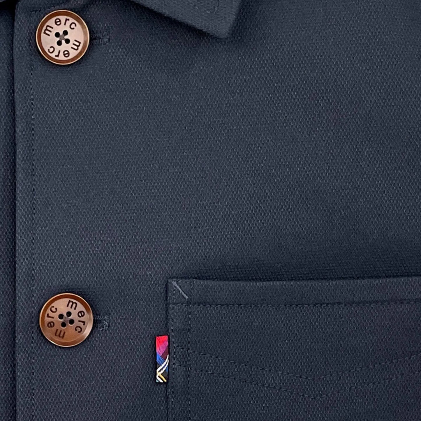 Buy Merc London Eric Jacket - Navy | Harrington Jacketss at Woven Durham