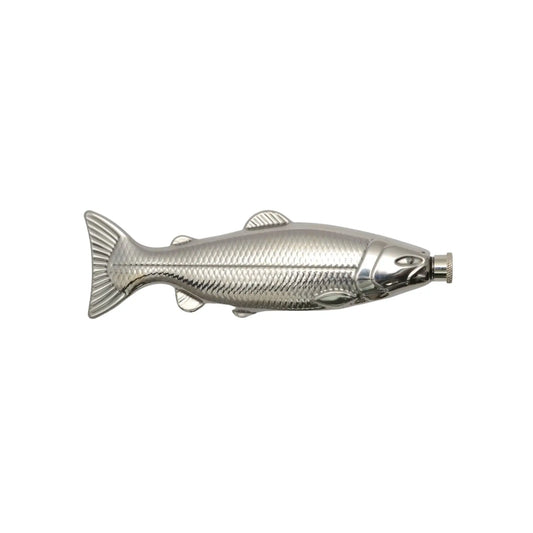 Buy Gentlemen's Hardware Fish Flask - Silver | Hip Flaskss at Woven Durham