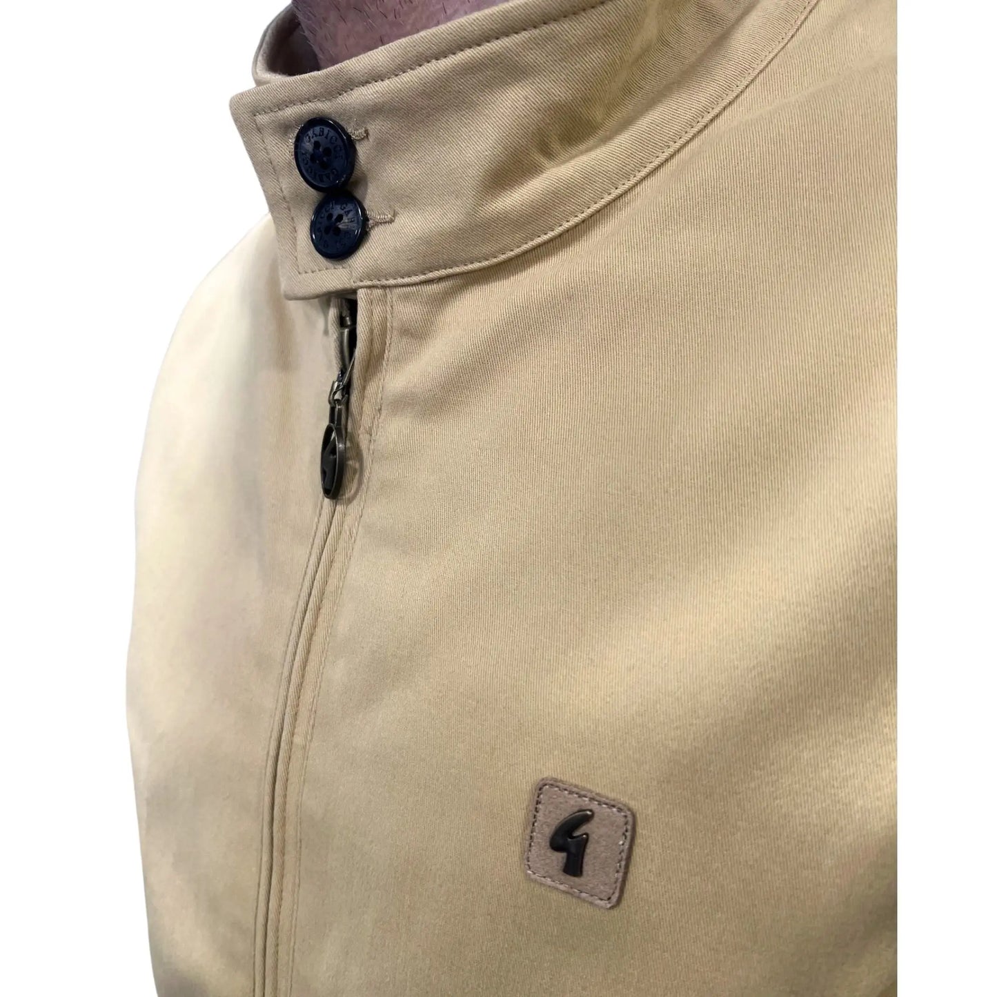 Buy Gabicci Vintage Hamilton Harrington Jacket - Butter | Bomber Jacketss at Woven Durham