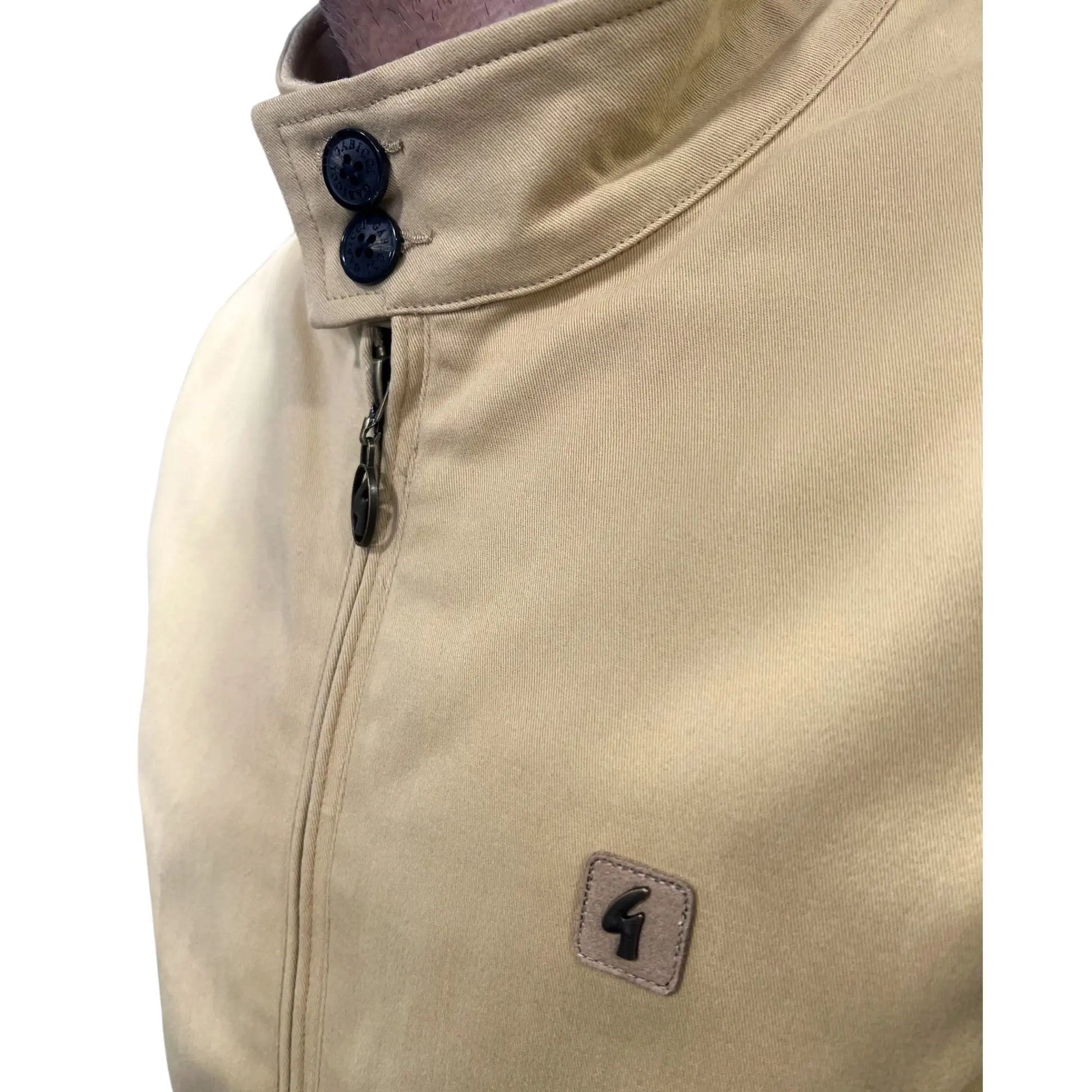Buy Gabicci Vintage Hamilton Harrington Jacket - Butter | Bomber Jacketss at Woven Durham