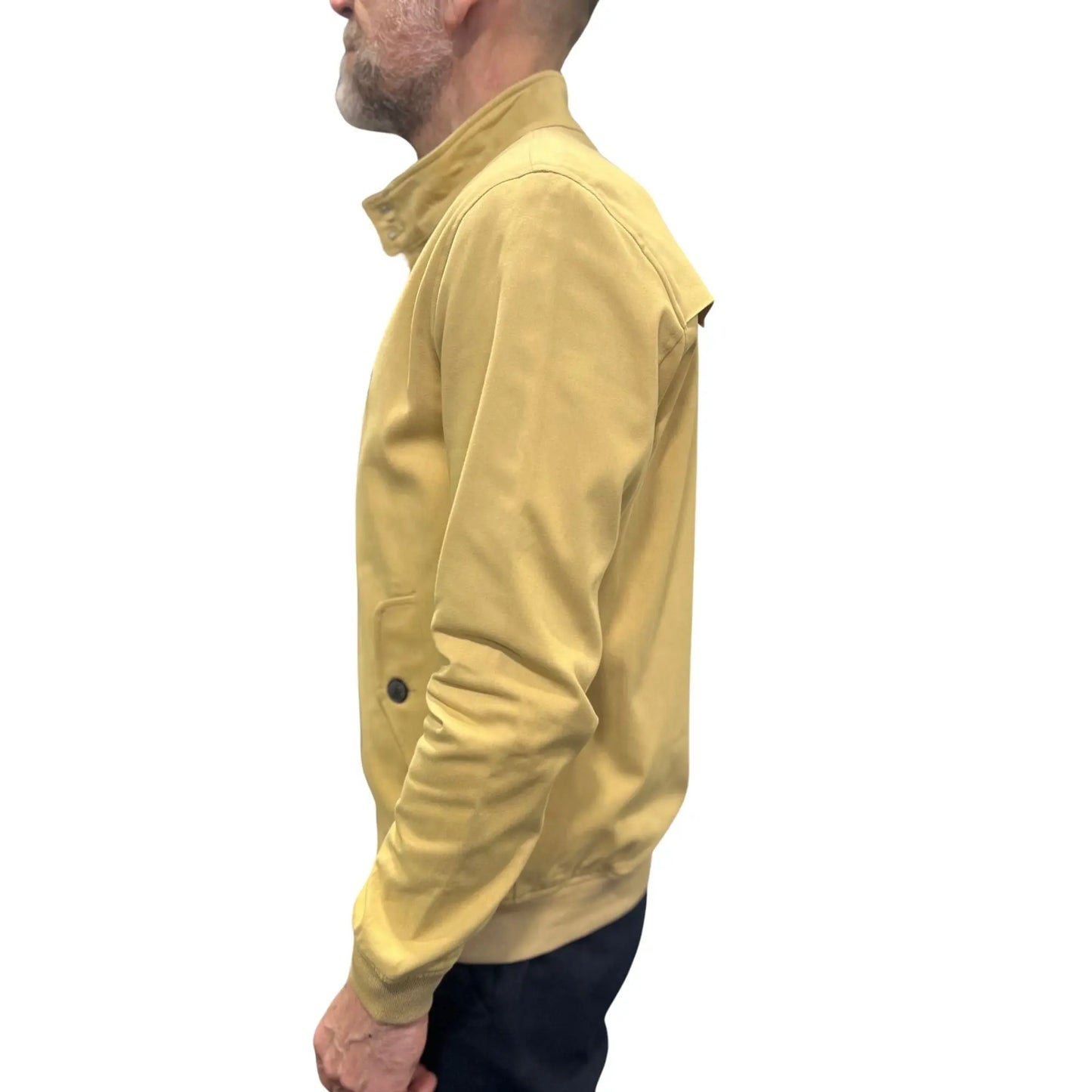 Buy Gabicci Vintage Hamilton Harrington Jacket - Butter | Bomber Jacketss at Woven Durham