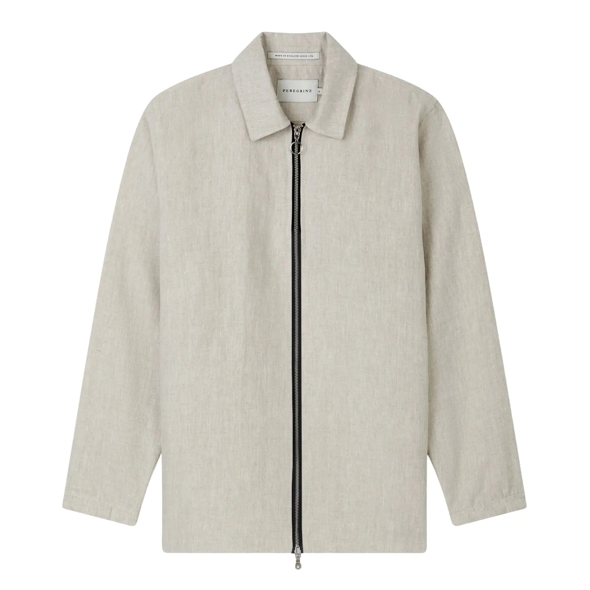 Buy Peregrine Heybrook Linen Bomber - Stone | Bomber Jacketss at Woven Durham