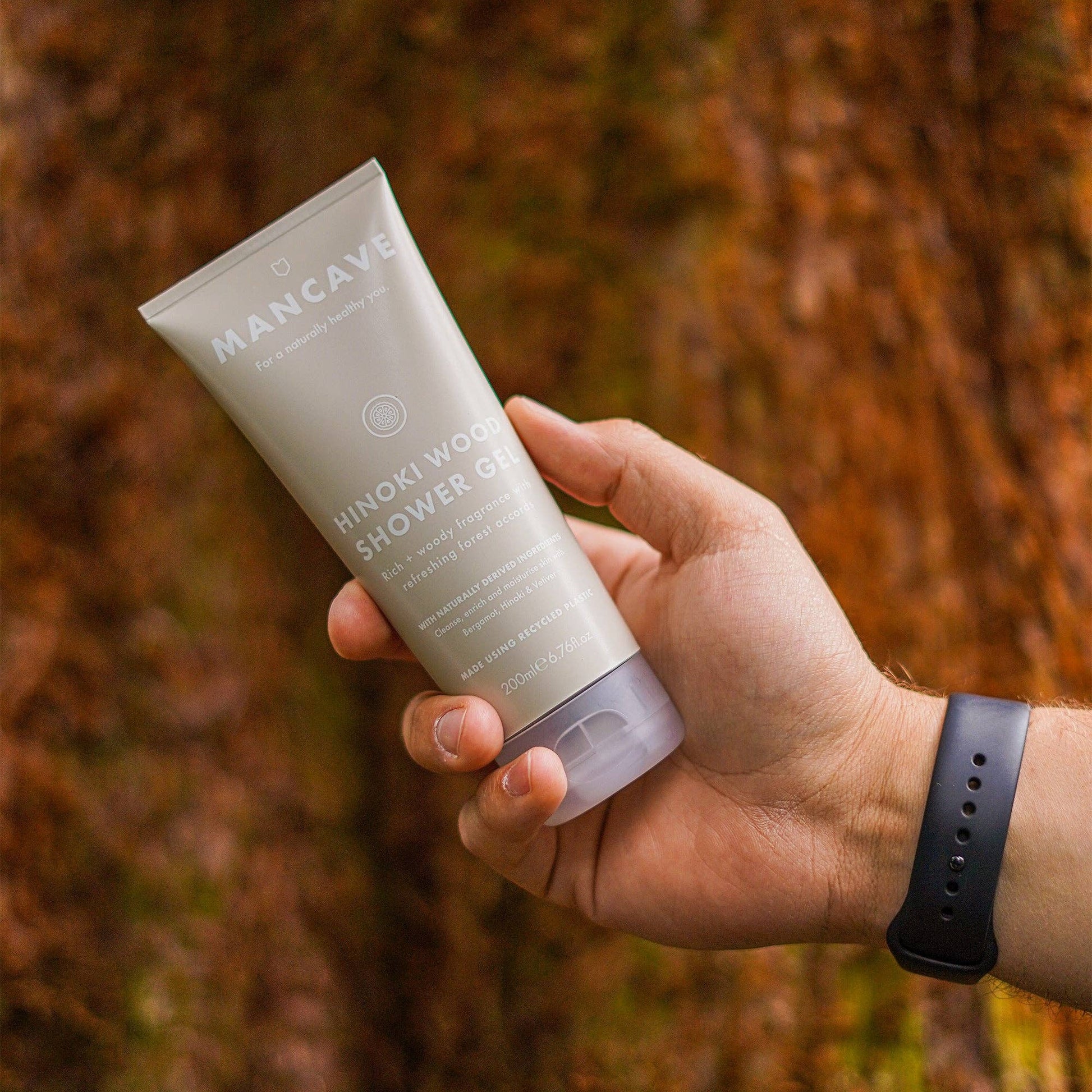 Buy ManCave Hinoki Wood Shower Gel 200ml | s at Woven Durham