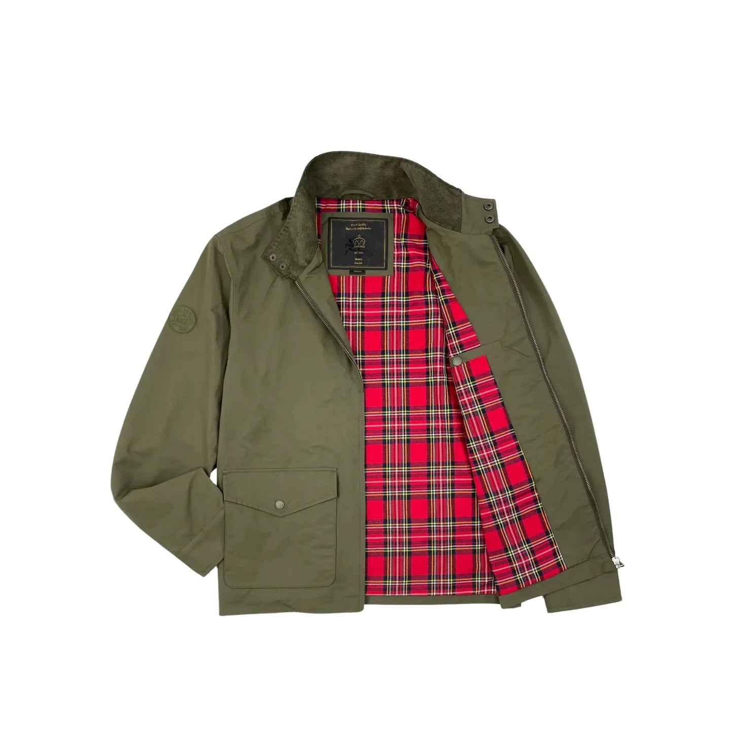 Buy Merc London Ian Harrington Jacket - Green | Harrington Jacketss at Woven Durham