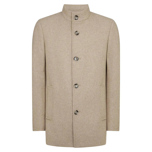 Buy Remus Uomo Jonah Tailored Coat - Taupe | Overcoatss at Woven Durham