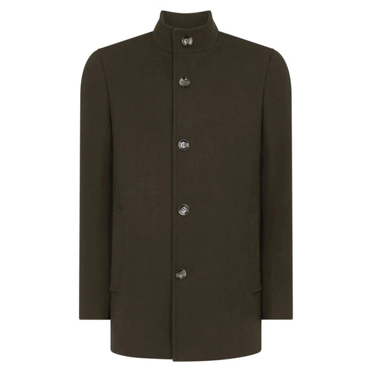 Buy Remus Uomo Jonah Tailored Coat - Green | Overcoatss at Woven Durham