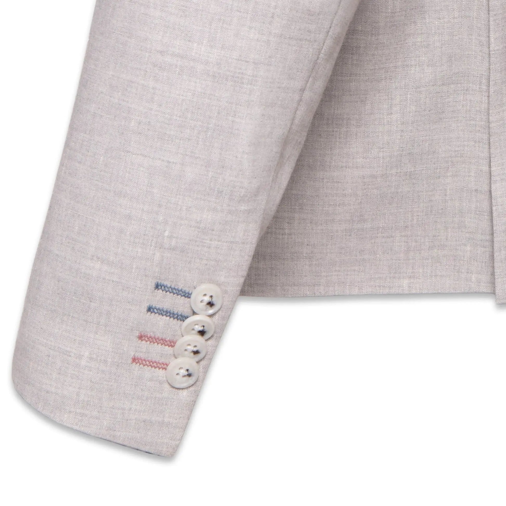 Buy Guide London Linen Suit Jacket - Pearl Grey | Suit Jacketss at Woven Durham