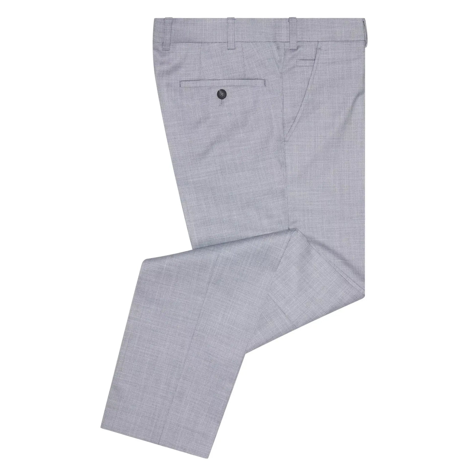 Buy Remus Uomo Lucian Houndstooth Trousers - Blue | Suit Trouserss at Woven Durham