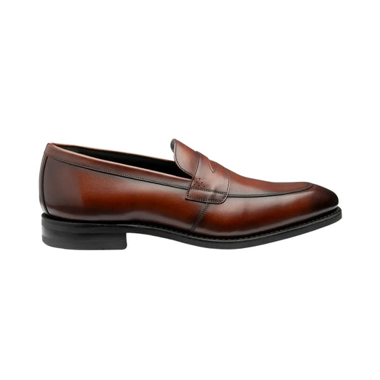 Buy Loake Lynch Slip On Shoe - Brown | Loafers at Woven Durham