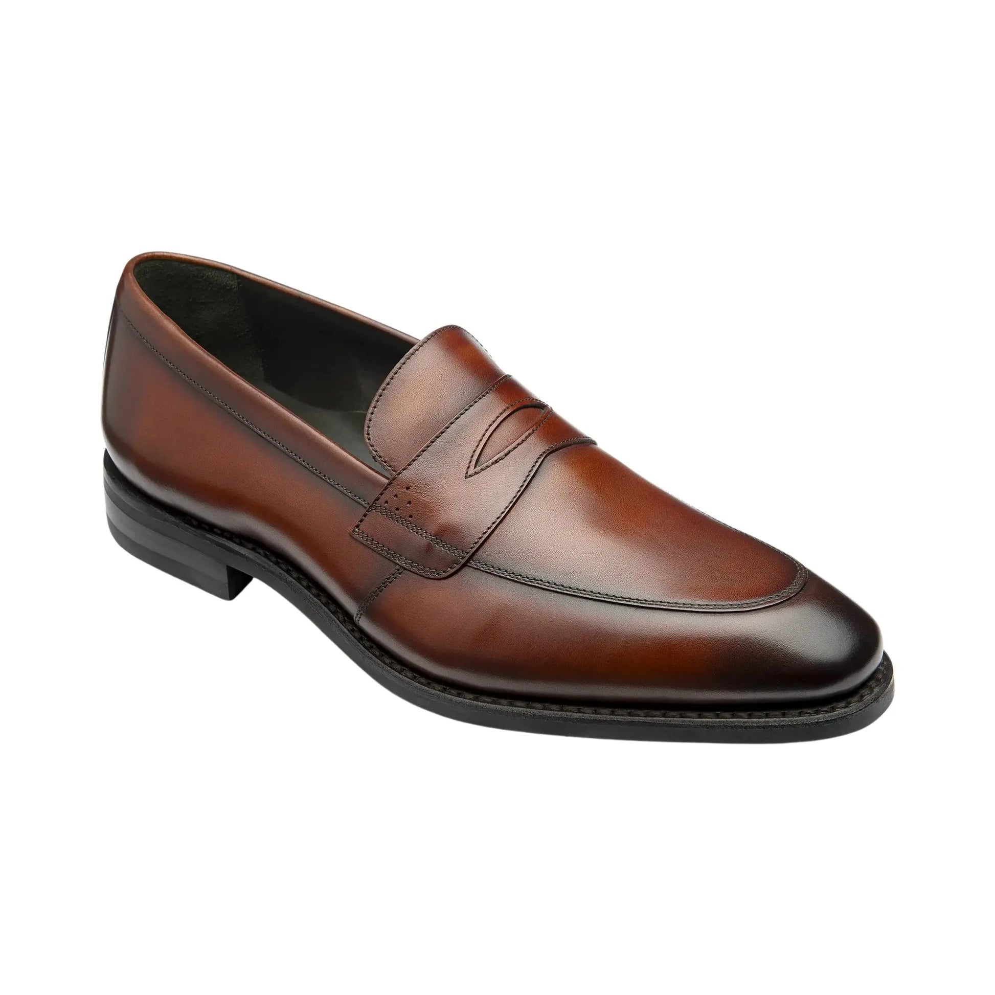 Buy Loake Lynch Slip On Shoe - Brown | Loafers at Woven Durham