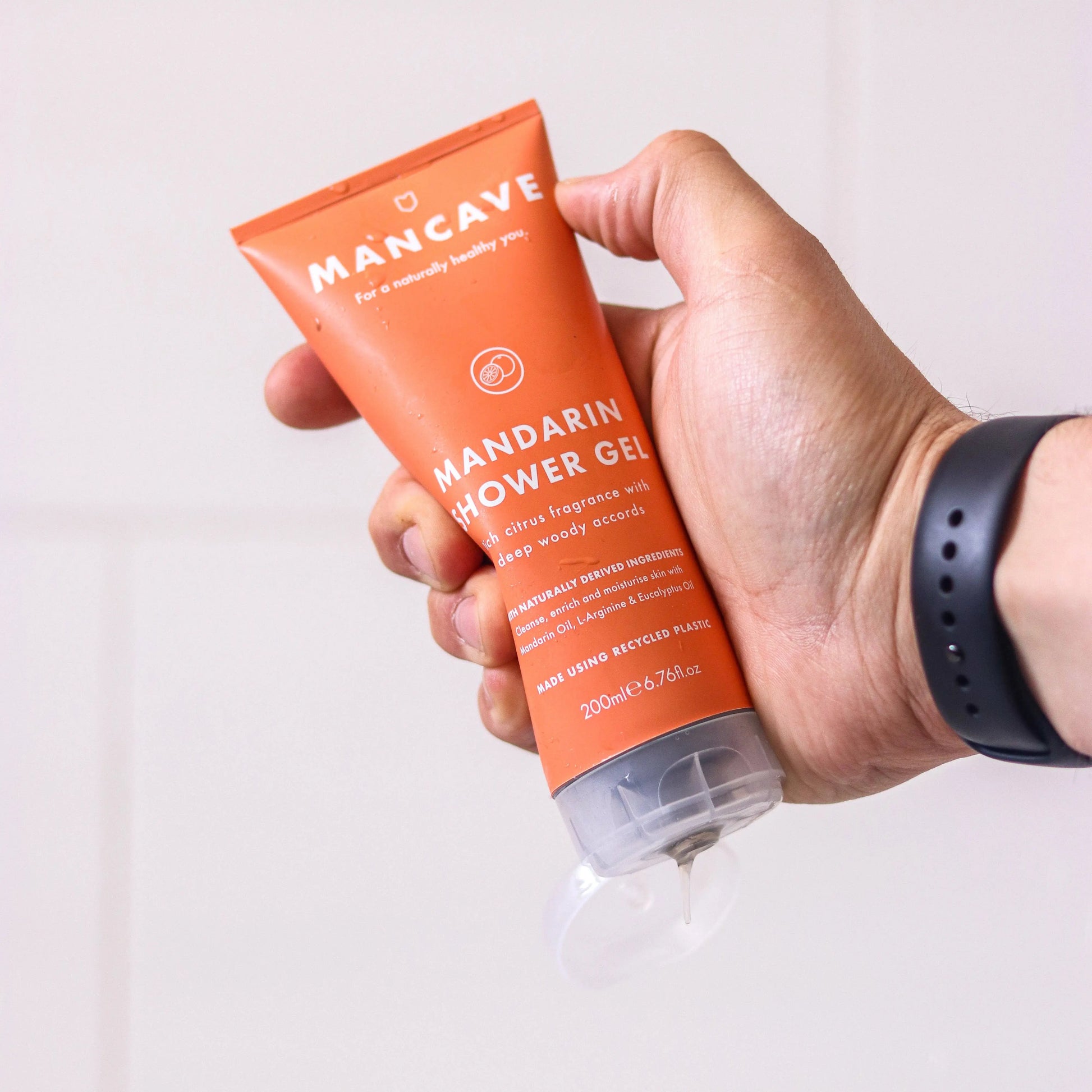 Buy ManCave Mandarin Shower Gel - 200ml | Groomings at Woven Durham