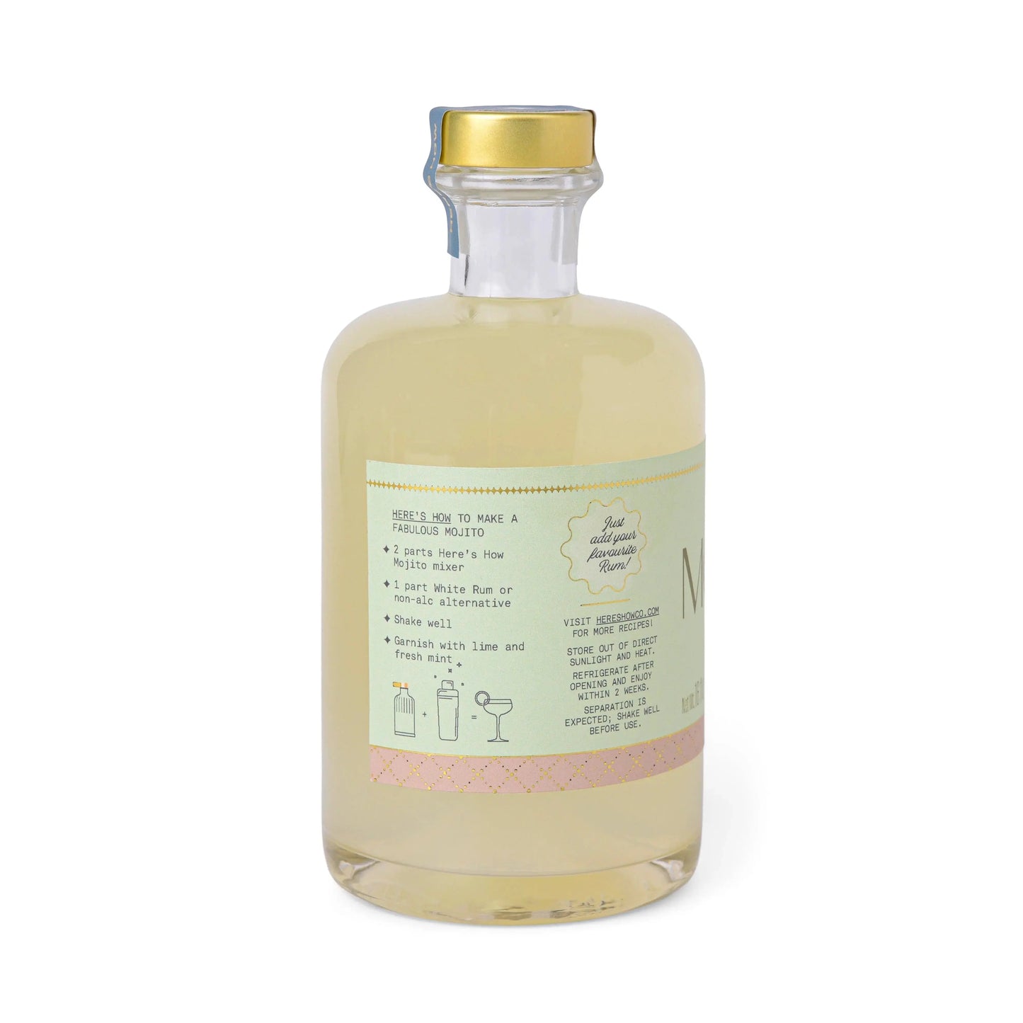 Buy Designworks Collective Here's How Mojito Cocktail Mixer 500ml | s at Woven Durham