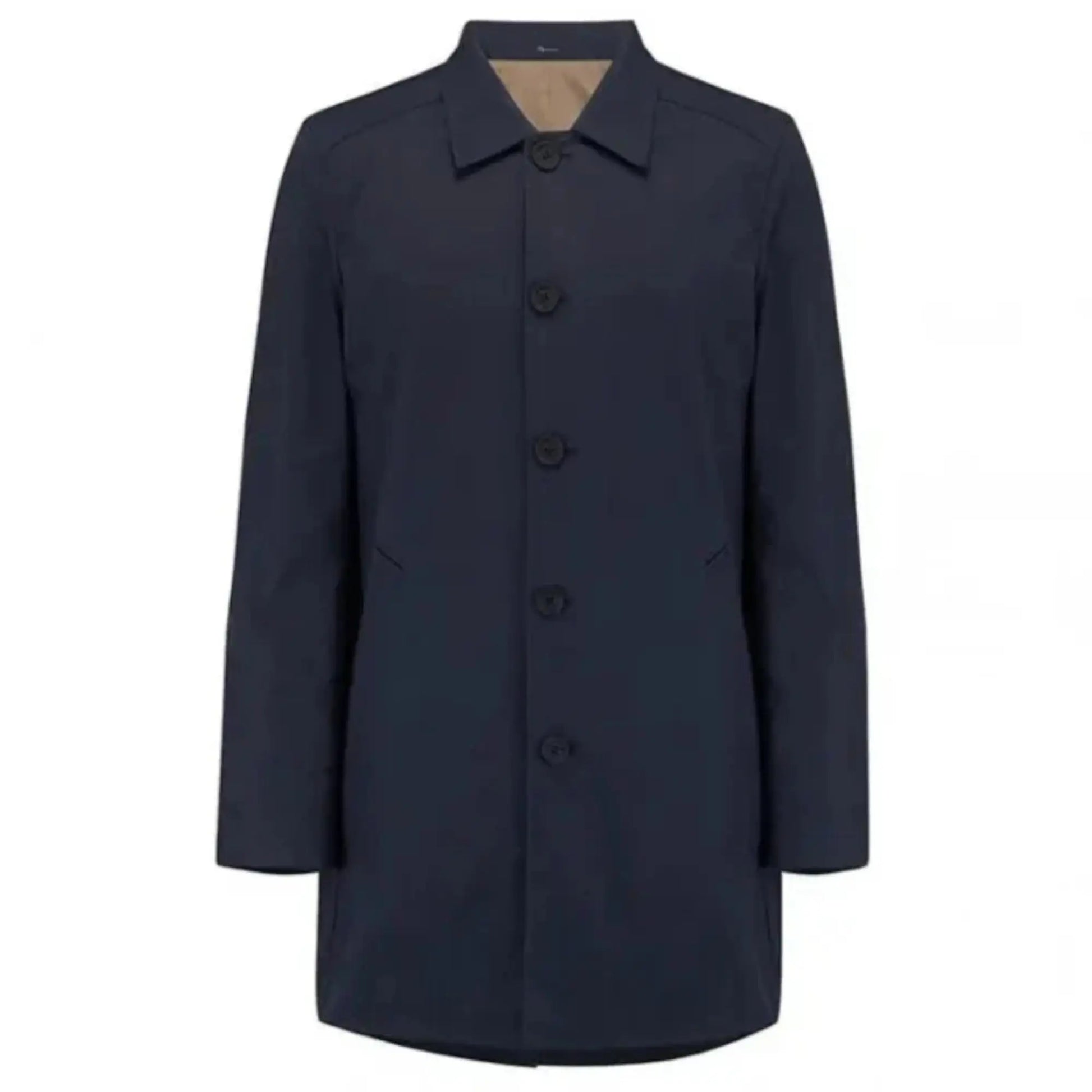 Buy Guards London Montague Reversible Mac Jacket - Navy/Stone | Mac's & Trench Coatss at Woven Durham