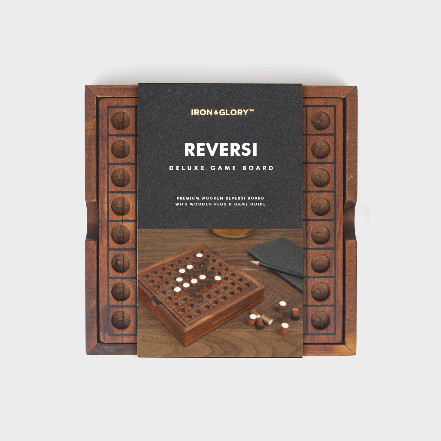 Buy SUCK UK Reversi - Iron & Glory wooden strategy game | s at Woven Durham