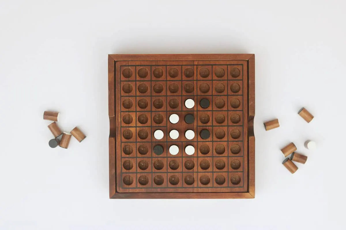 Buy SUCK UK Reversi - Iron & Glory wooden strategy game | s at Woven Durham