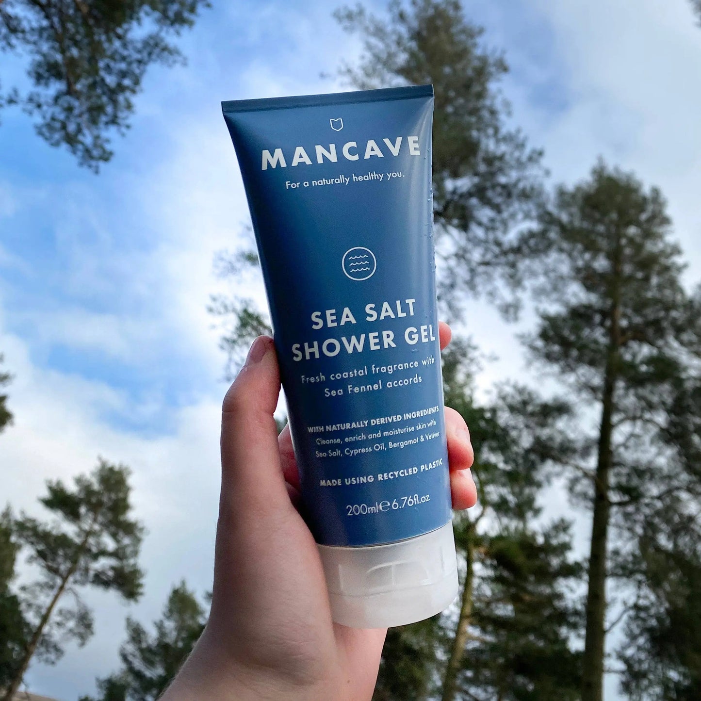 Buy ManCave Sea Salt Shower Gel 200ml | s at Woven Durham