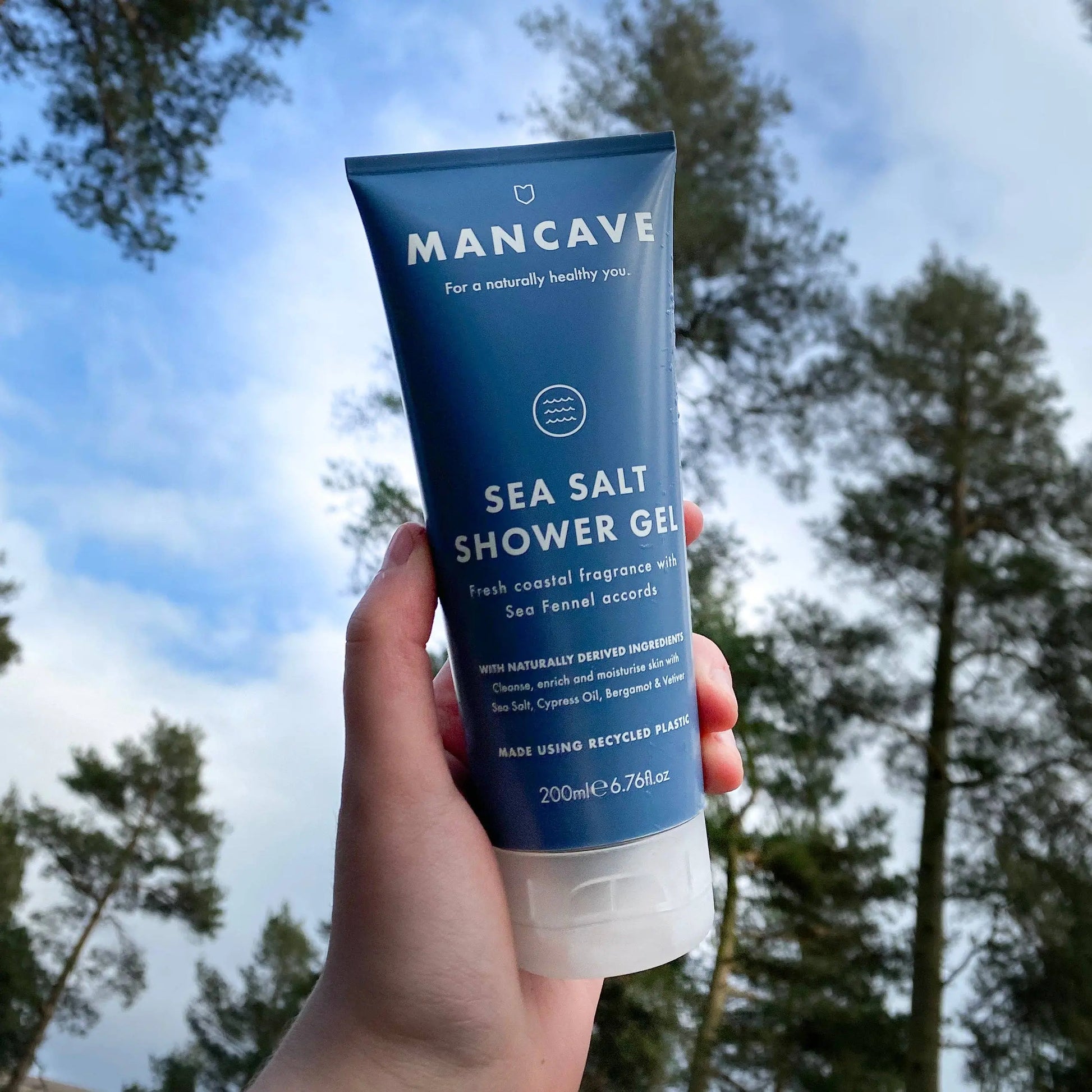 Buy ManCave Sea Salt Shower Gel 200ml | s at Woven Durham