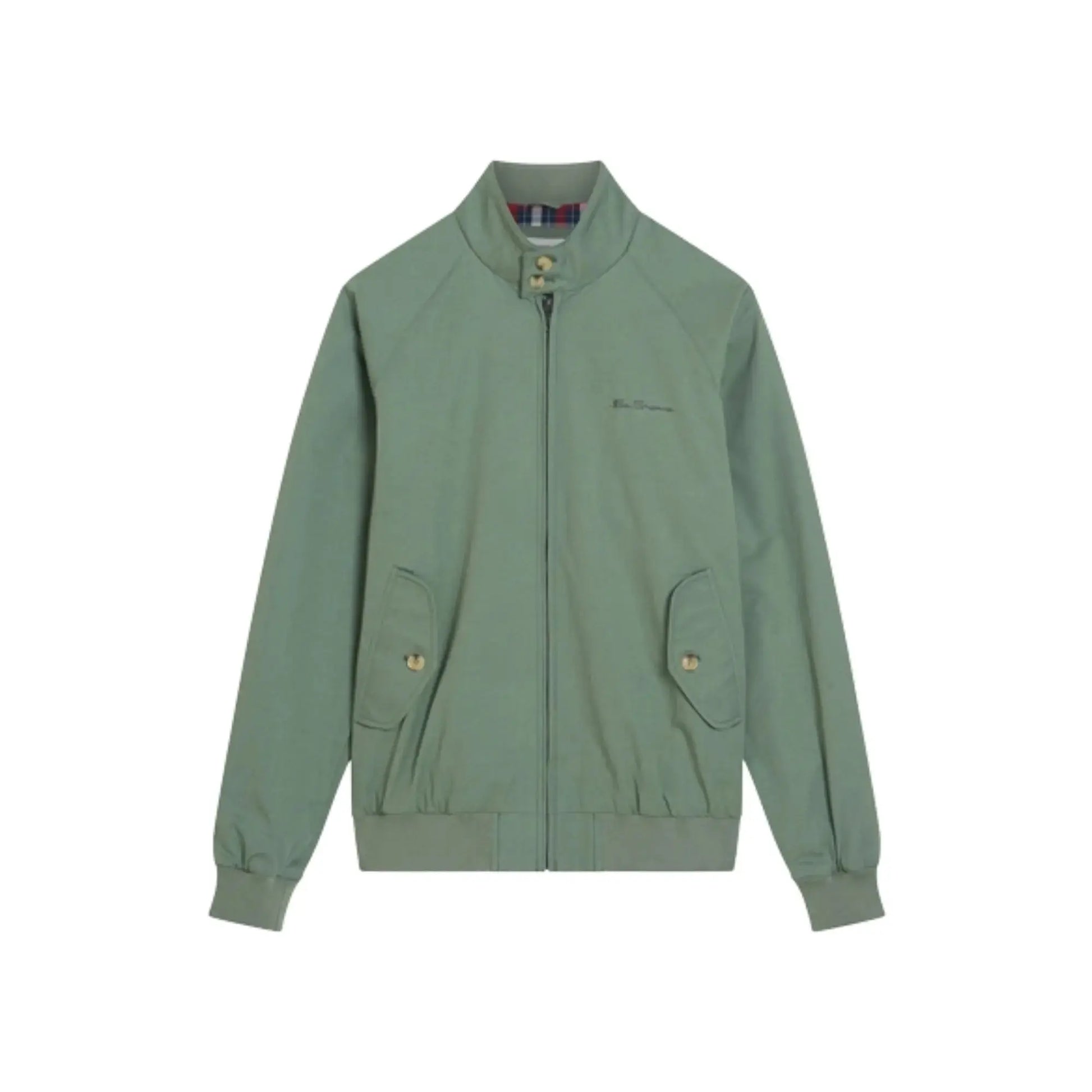 Buy Ben Sherman Signature Harrington Jacket - Pale Khaki | Harrington Jacketss at Woven Durham