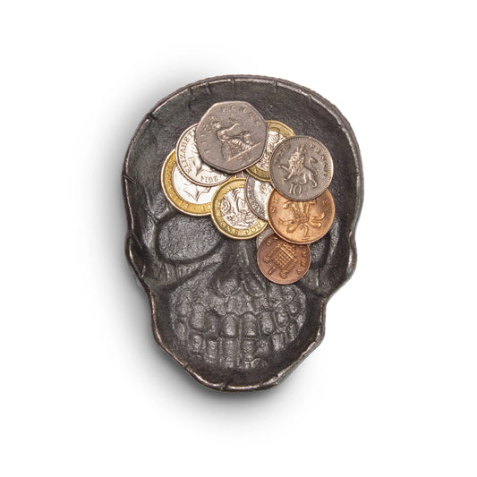 Buy Luckies of London SKULL COIN TRAY | s at Woven Durham
