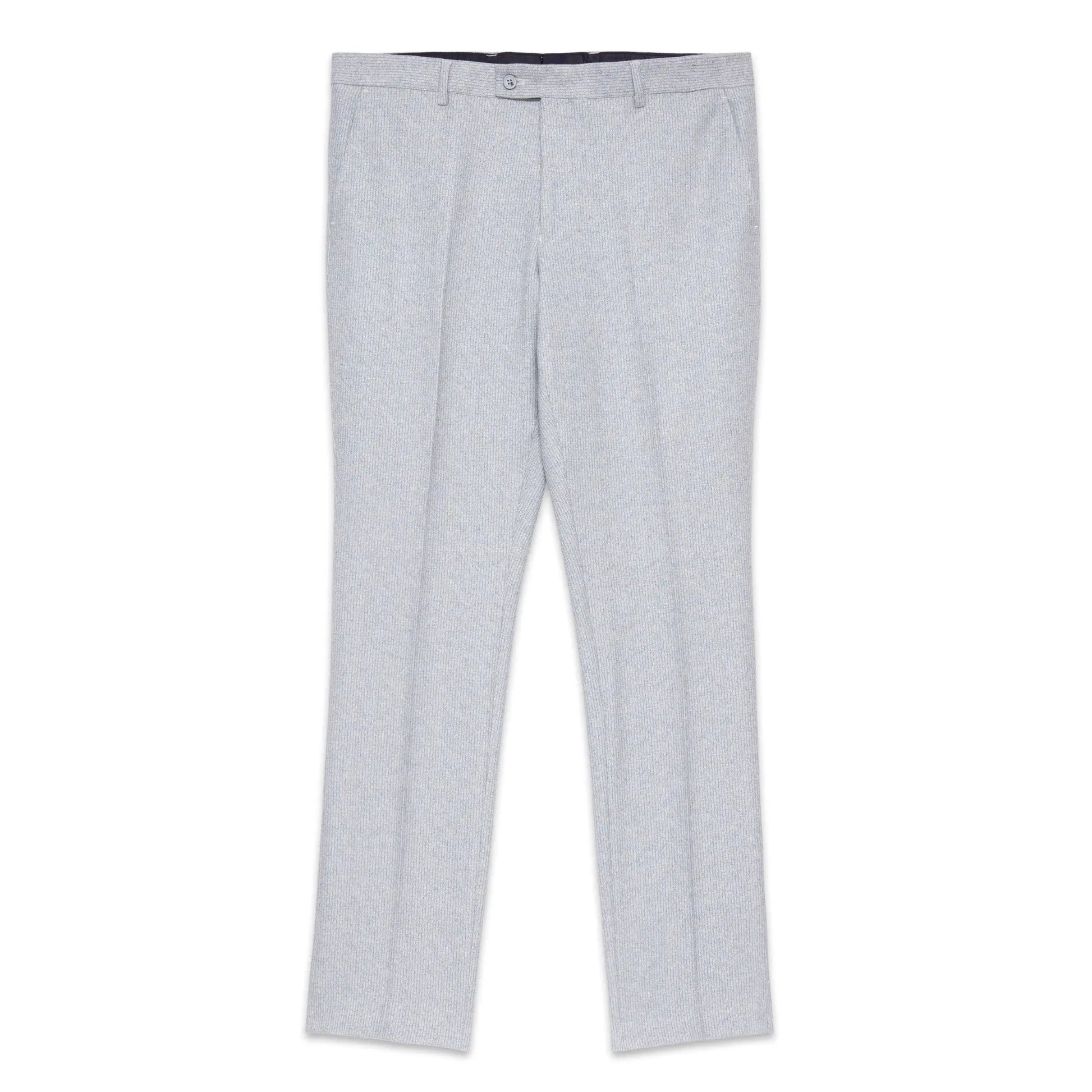 Buy Guide London Textured Suit Trouser - Blue | Suit Trouserss at Woven Durham