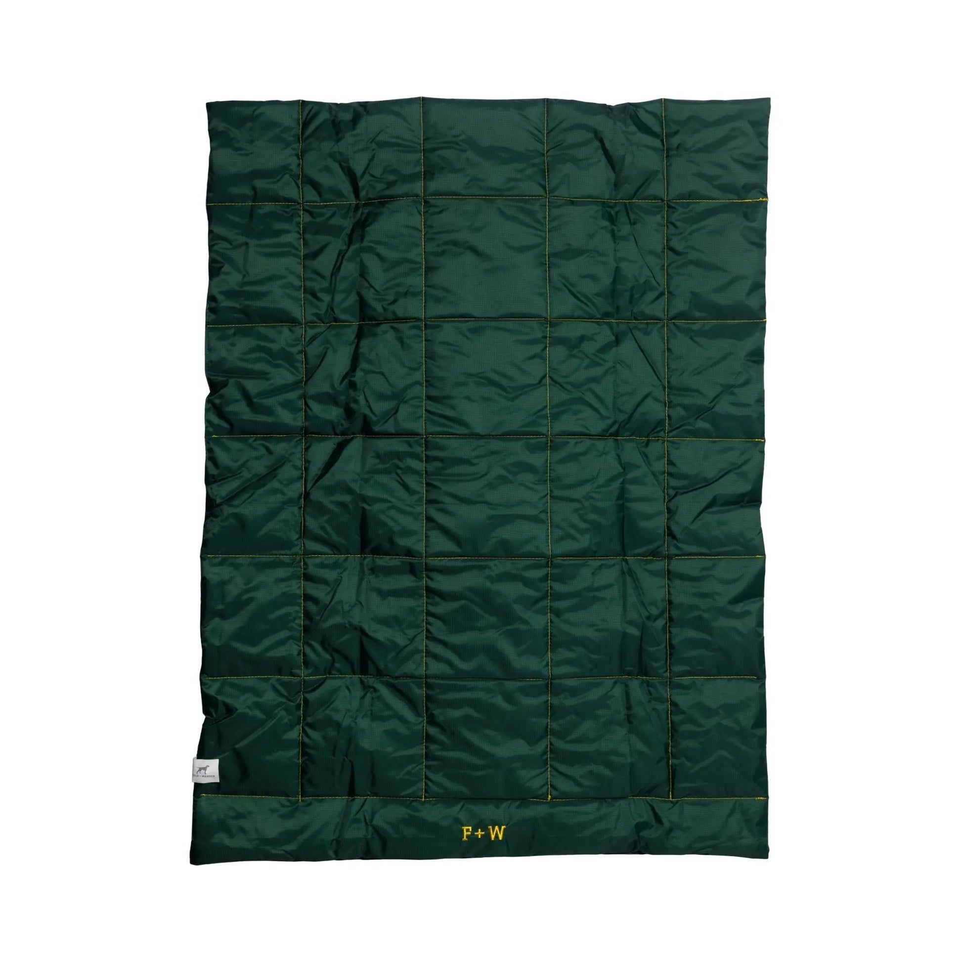 Buy Field + Wander Travel Dog Mat - Blue/Green | Dog Mats at Woven Durham