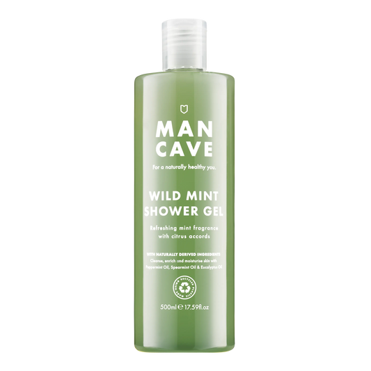 Buy ManCave Wild Mint Shower Gel 500ml, Gifts for Him, Mens Shower Gel | s at Woven Durham