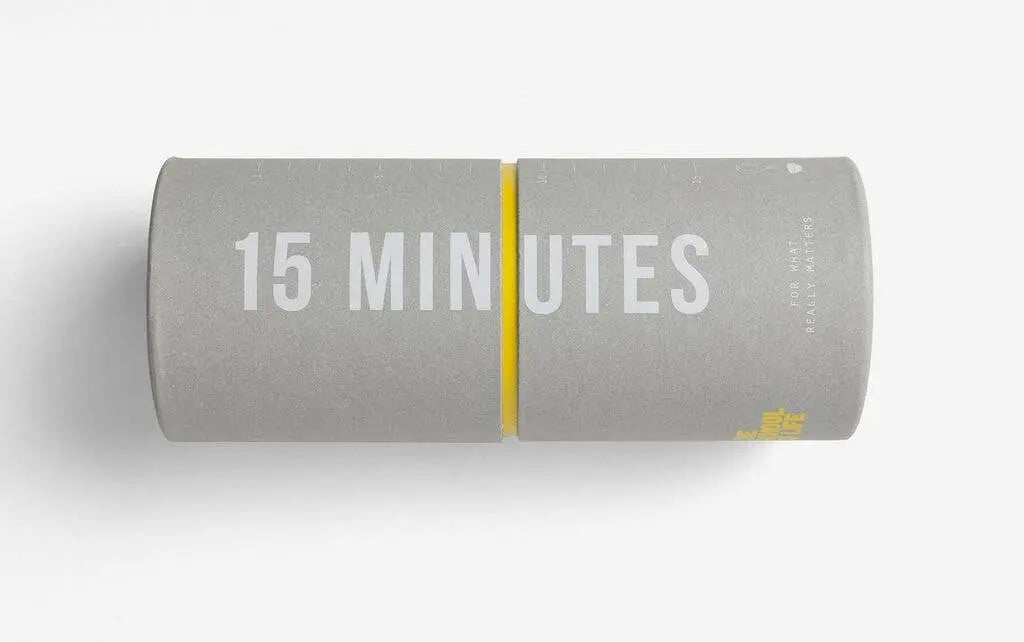 15 Minute Glass Timer School Of Life