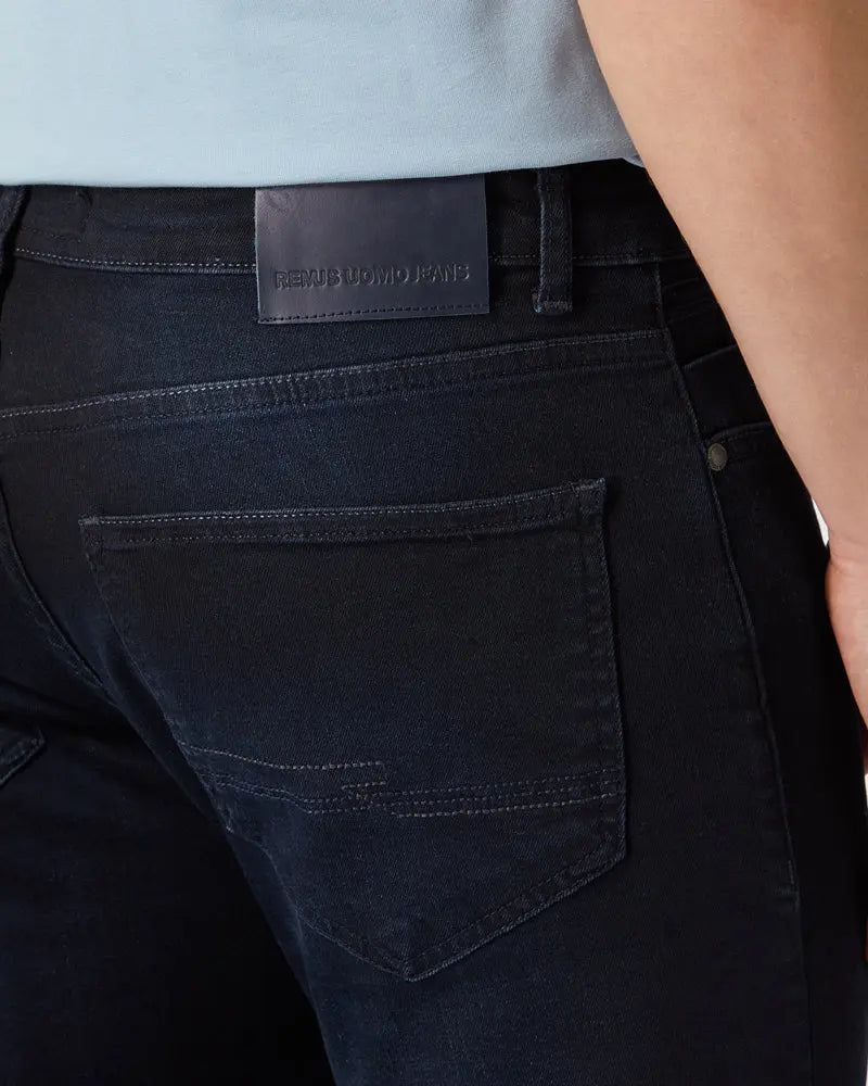 Apollo Eco Fabric Jean - Navy Remus Uomo