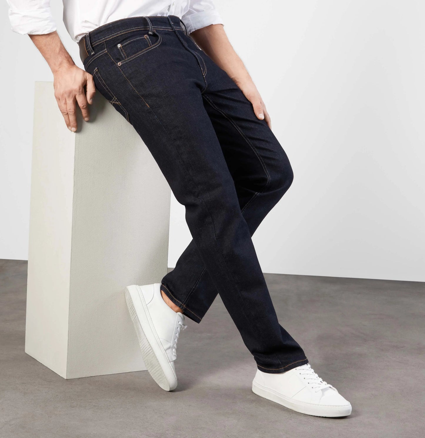 Mac Jeans Authentic Dark Arne Denim Jeans From Woven Durham