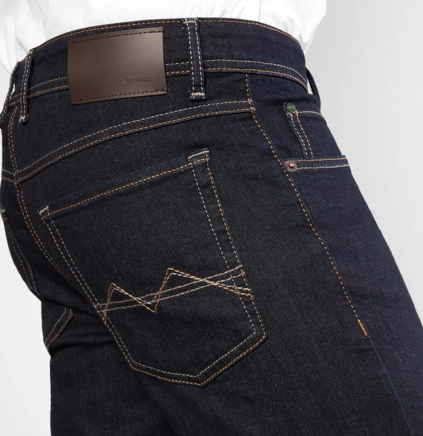 Mac Jeans Authentic Dark Arne Denim Jeans From Woven Durham