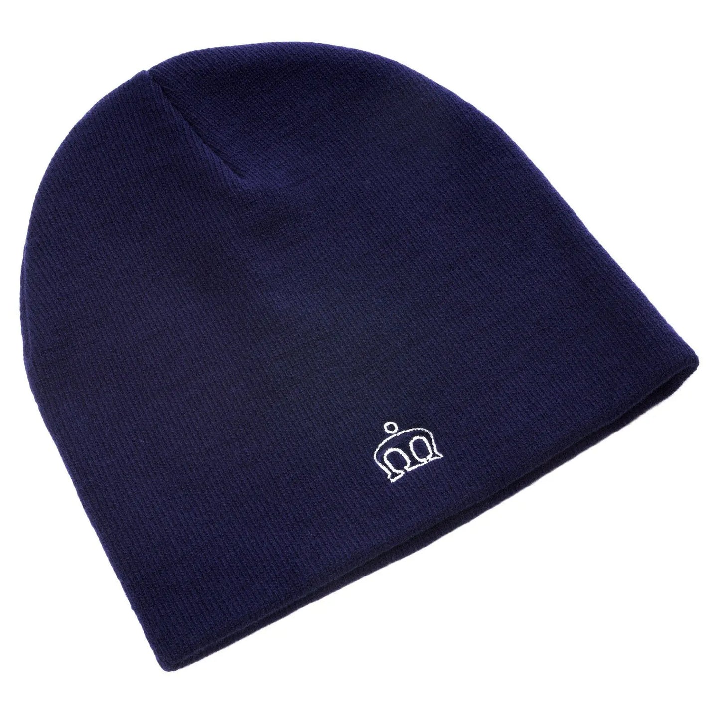 Merc London Collins Beanie Hat - Navy From Woven Durham