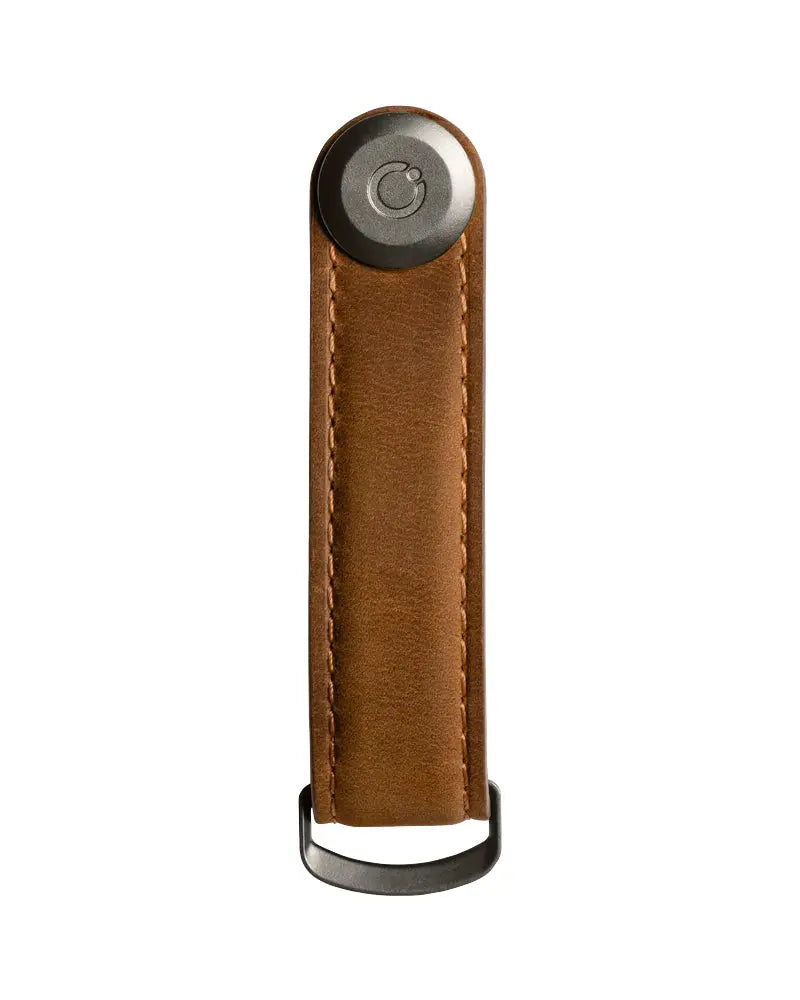 Buy Orbitkey Crazy Horse Leather Key Organiser - Chestnut Brown / Brown | Keyringss at Woven Durham