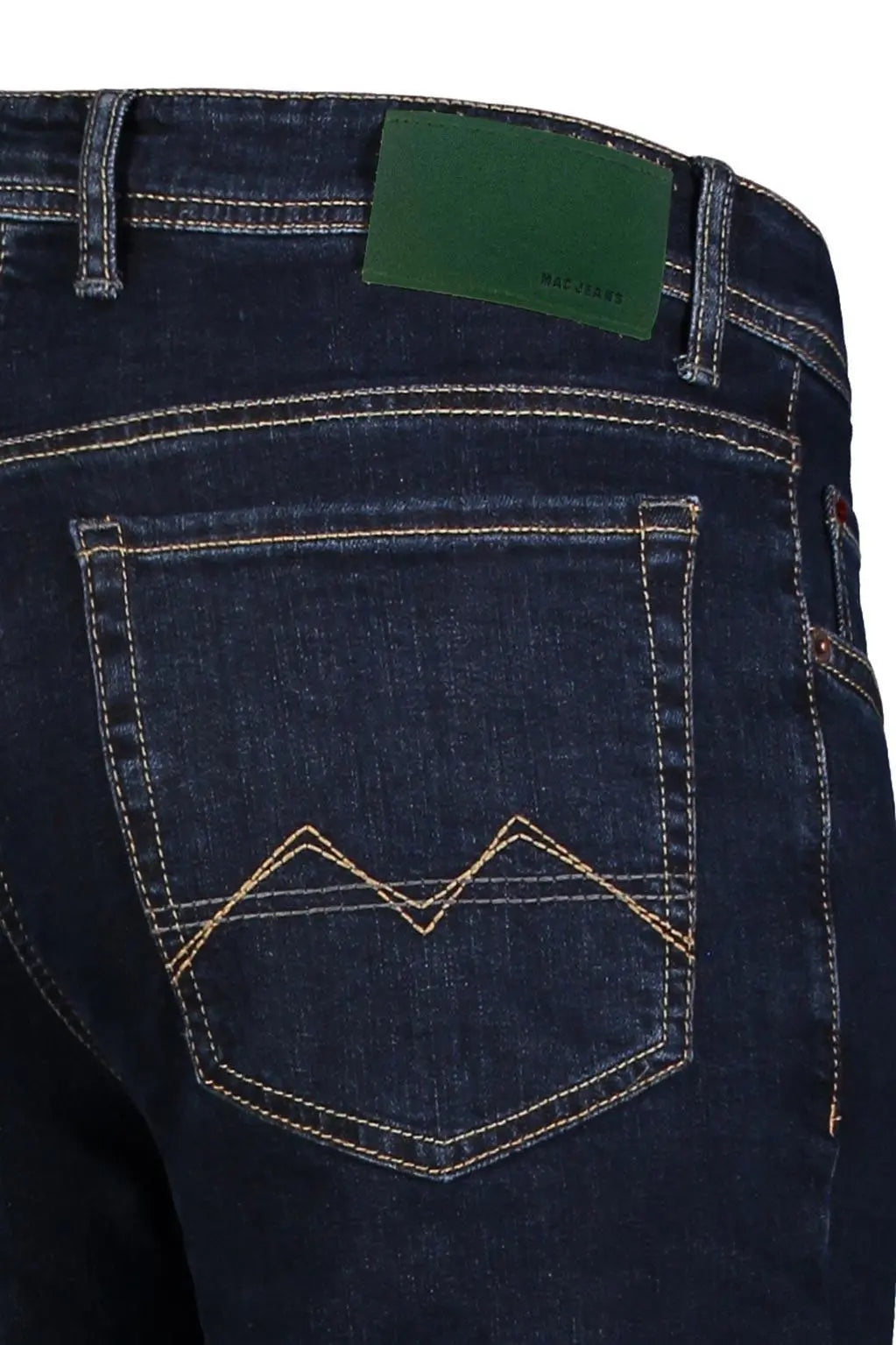 Mac Jeans Deep Blue Stonewash Arne Denim Jeans From Woven Durham