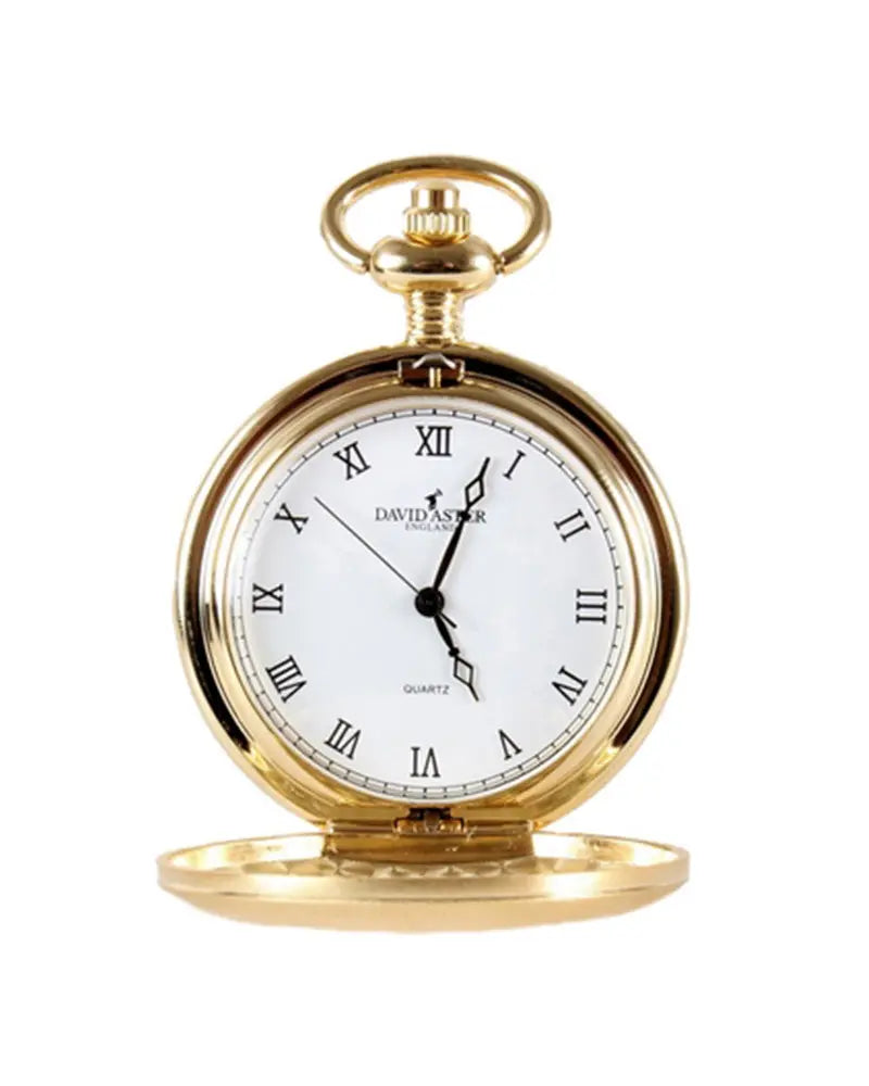 Hunter Pocket Watch - Gold David Aster