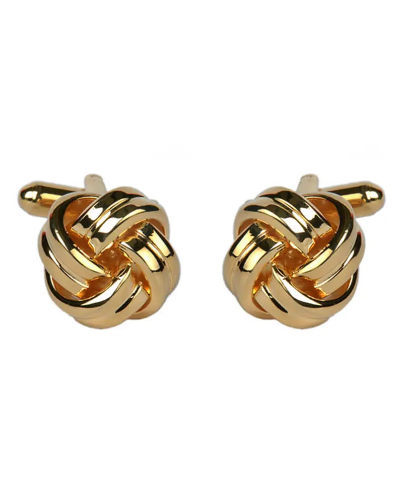 Knot Cufflinks - Gold Dalaco