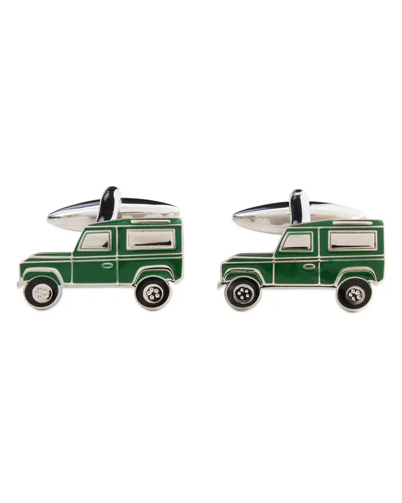 Land Rover Cufflinks - Green Dalaco